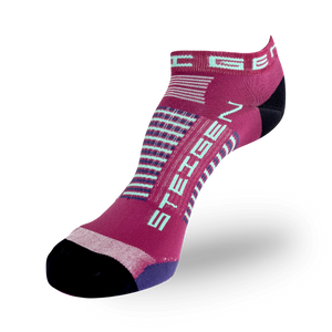 Maroon Running Socks Zero Length