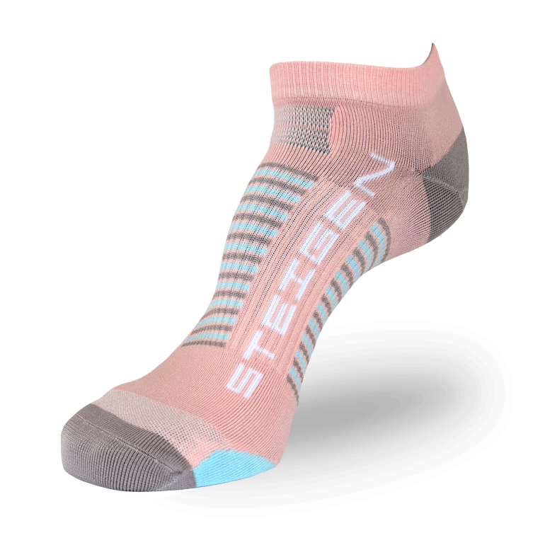 Peach Running Socks Zero Length