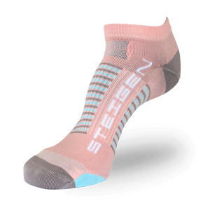 Peach Running Socks Zero Length